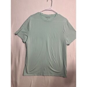 Christian Lacroix Mens XL Mint Green 100%‎ Pima Cotton Crew Neck Solid Tee